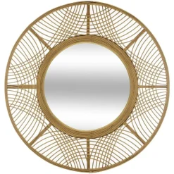 MIROIR BAMBOU INA D.70CM