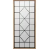 MIROIR BOIS ET METAL D.71X165CM