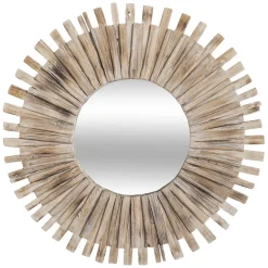 MIROIR BOIS FLOTTE MANON D.88CM