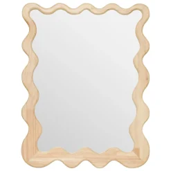MIROIR BOIS VAGUE BROOKE 62X48CM