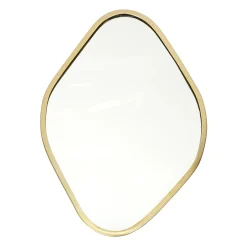 MIROIR DECO CONTOUR DECO DORE LOSANGE