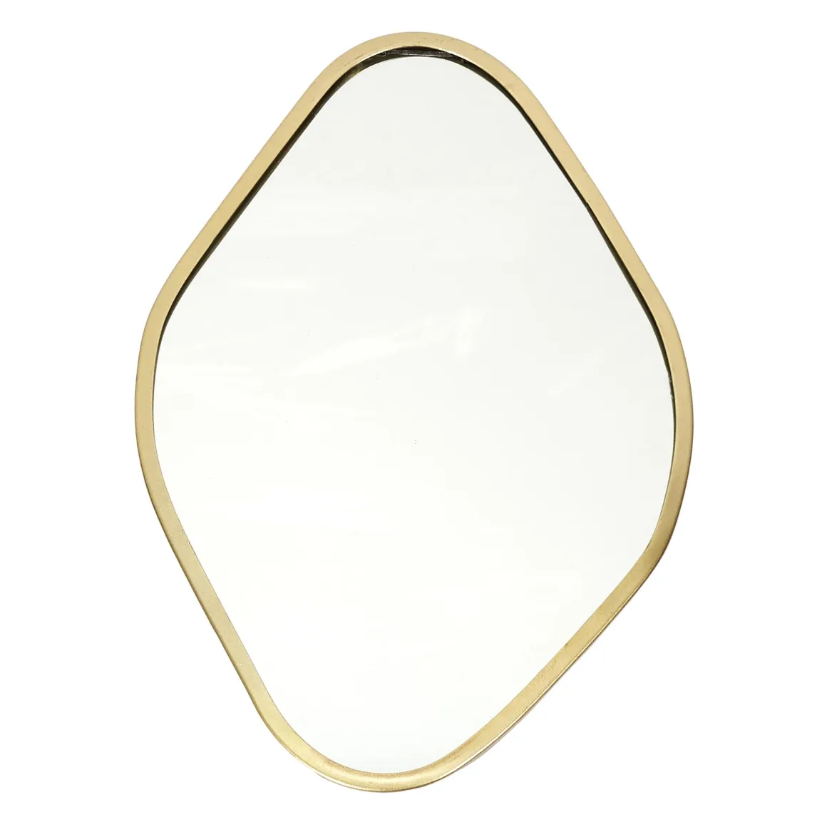 MIROIR DECO CONTOUR DECO DORE LOSANGE
