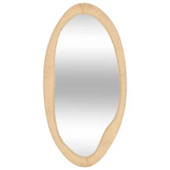 MIROIR FORME ORGANIQUE LAIA CORDE H.114CM