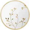MIROIR METAL FEUILLE D.58CM
