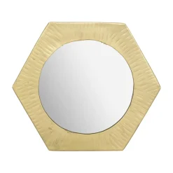 MIROIR METAL MARTELE ROMY