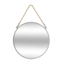 MIROIR METAL ROND D37CM