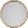 MIROIR ROND NATUREL SCANDI D.50CM