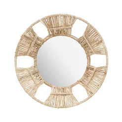 MIROIR ROSEAU LAURA D.25CM