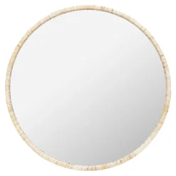 MIROIR ROTIN JESSY D.45CM