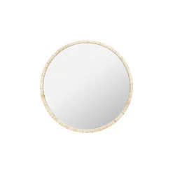MIROIR ROTIN JESSY D.45CM