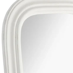 MIROIR SUR PIED BOIS BLANC 40X160CM