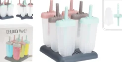 MOULE A GLACE PASTEL POUR 6 GLACES