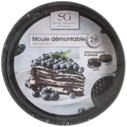 MOULE DEMONTABLE ROND 26CM