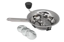 MOULIN A LEGUMES INOX 24CM AVEC 3 GRILLES