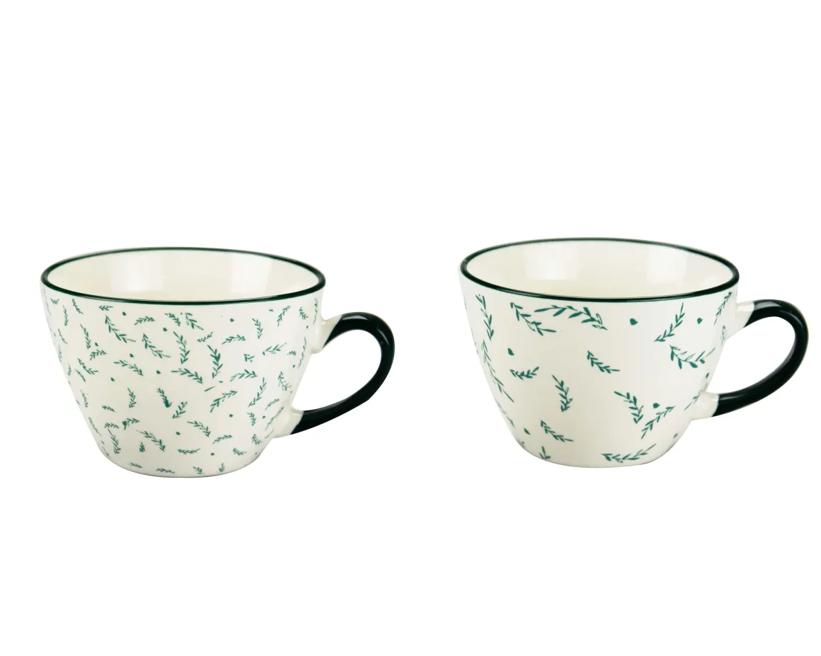 MUG BOMBE VEGETAL 35CL PORCELAINE