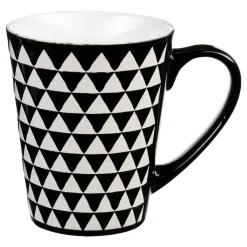 MUG CONIQUE GEOMETRIC N B 30CL