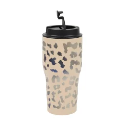 MUG DE TRANSPORT LEOPARD 600ML
