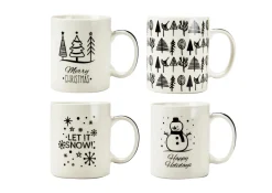 MUG DROIT SNOW PORCELAINE 36CL
