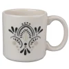 MUG GRES GAZELLE BLACK 33CL