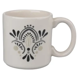 MUG GRES GAZELLE BLACK 33CL