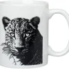 MUG PORCELAINE LEOPARD 33CL