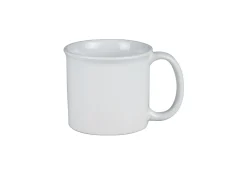 MUG TIMBALE GRES BLANC 34CL