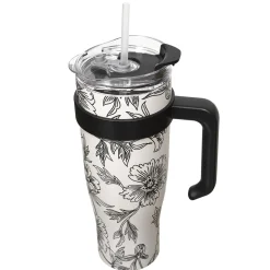 MUG TRANSPORT MIAMI BLANC NOIR 1.2L