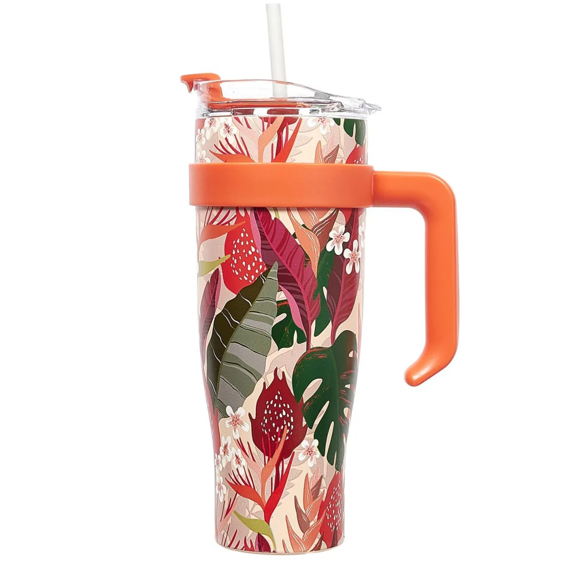 MUG TRANSPORT MIAMI FLEURS TROPICALES 1.2L