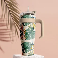 MUG TRANSPORT MIAMI FLEURS TROPICALES 1.2L