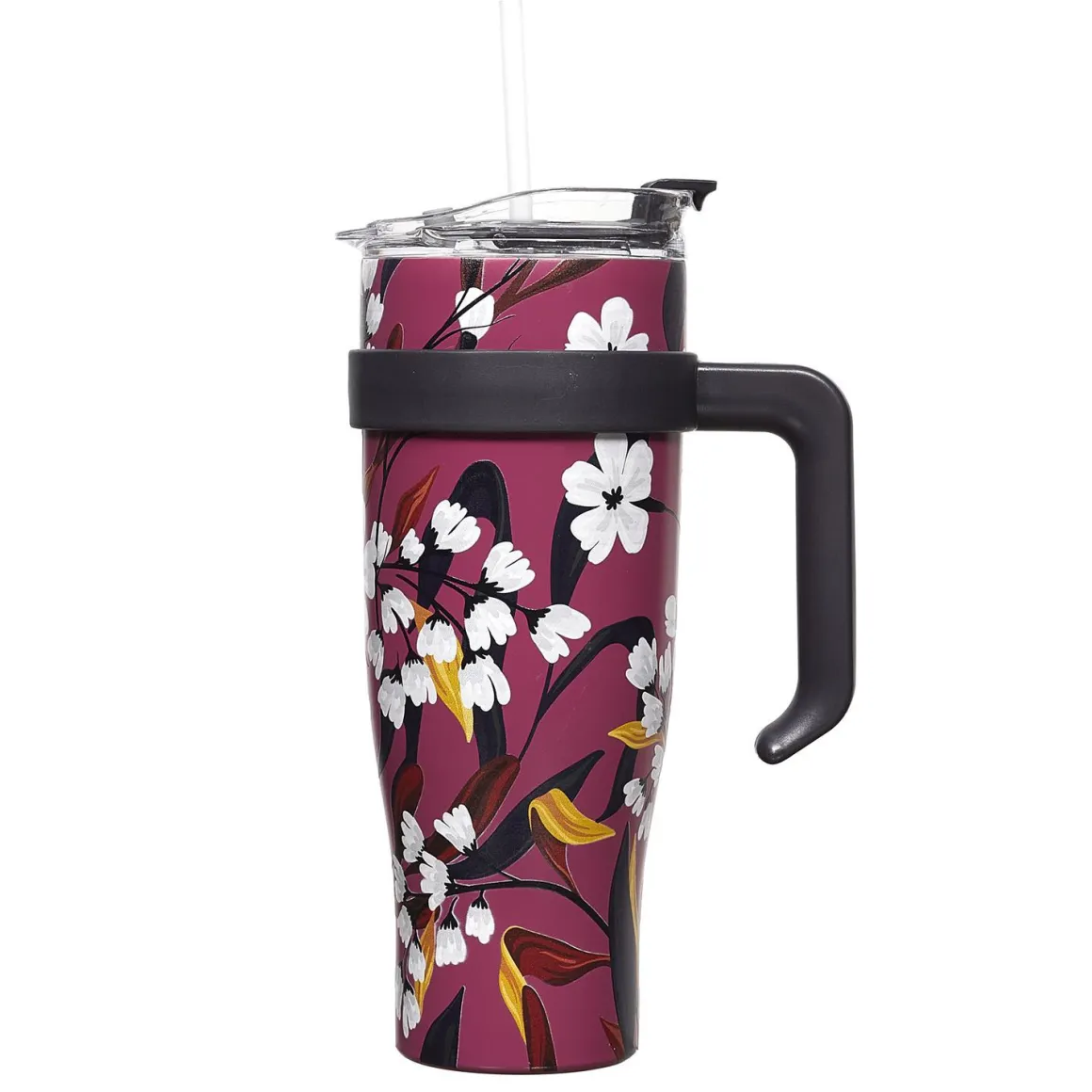 MUG TRANSPORT MIAMI WINTER FLOWER 1.2L