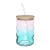 MUG VERRE PAILLE TYE AND DYE 500ML