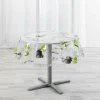 NAPPE CRISTAL RONDE 140 CM PVC IMP ZEN PARADIS