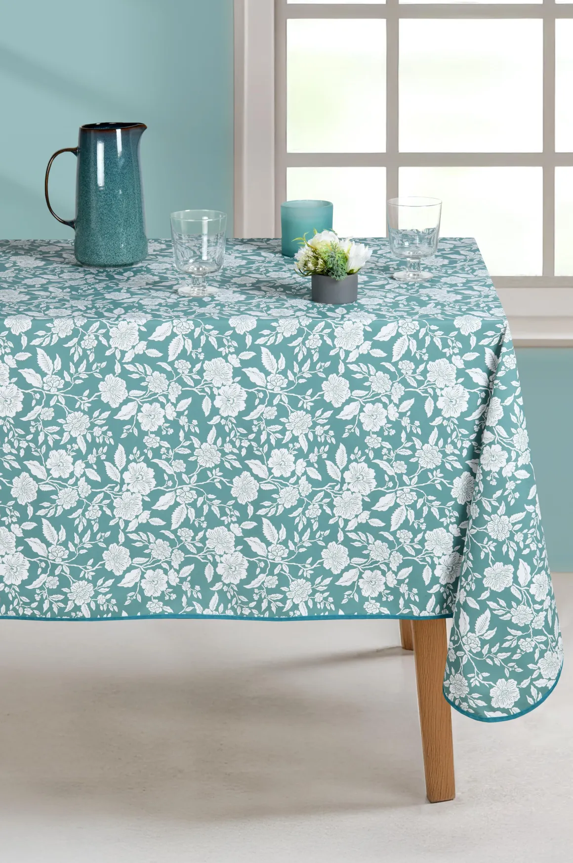 NAPPE RECTANGLE 140X240CM BONAUGURE CELADON