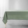 NAPPE RECTANGLE 140X240CM COTON UNI CHARLINE CEDRE