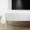 NAPPE RECTANGLE 150X240CM IMPRIME METALLISE LONIGOLD