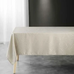 NAPPE RECTANGLE 140X240CM JACQUARD LOLLY LIN