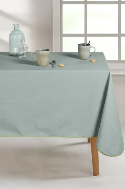 NAPPE RECTANGLE 140X240CM LOUVAIN VERT