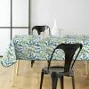 NAPPE RECTANGLE 140X240CM PVC IMPRIME NELIDA BLANC