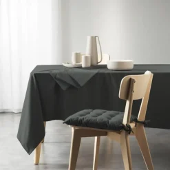NAPPE RECTANGLE 140X240CM RECYCLE UNI ANTHRACITE