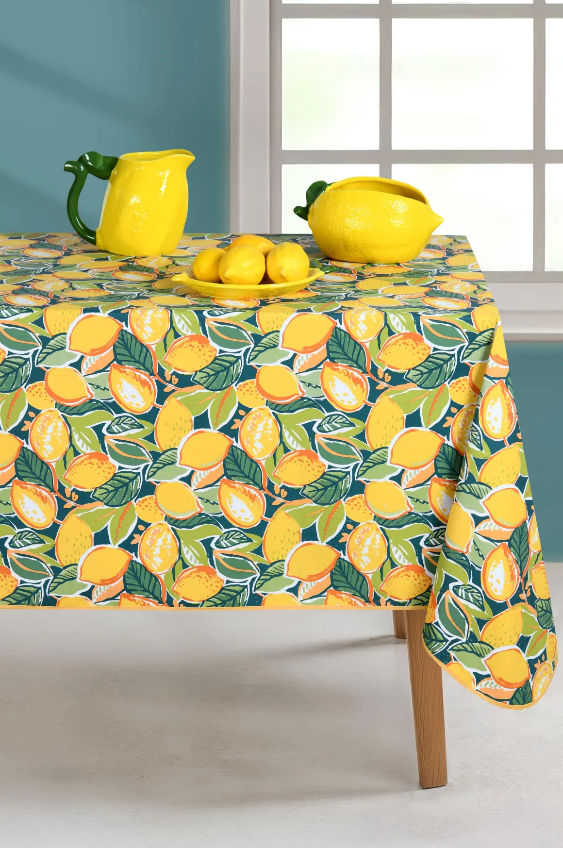 NAPPE RECTANGLE 140X240CM SORRENTE JAUNE