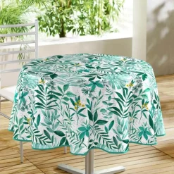 NAPPE RONDE 160CM SOUSBOIS BLANC