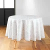 NAPPE RONDE D.180CM IMPRIME PANDORE NATUREL