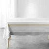 NAPPE 140X240CM COTON POLYESTER TISSE TEINT ILIADE