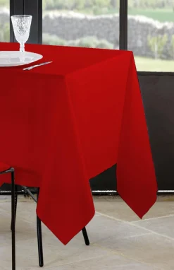 NELSON NAPPE 145X300CM ROUGE