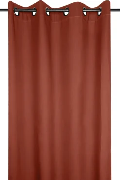 NELSON RIDEAU 135X180CM OEILLETS TERRACOTTA