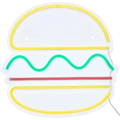 NEON LED MURAL BURGER L.30CM