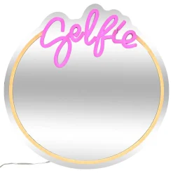 NEON LED MURALE SELFIE D.35CM