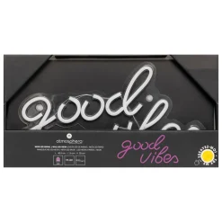 NEON LED MURAL GOOD VIBES L.40CM