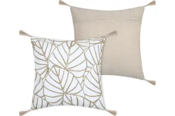 NOVA COUSSIN 40X40CM BLANC