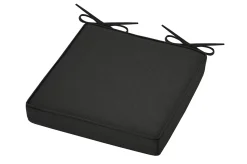 ODALYS GALETTE OUTDOOR 40X40X5CM CARBONE
